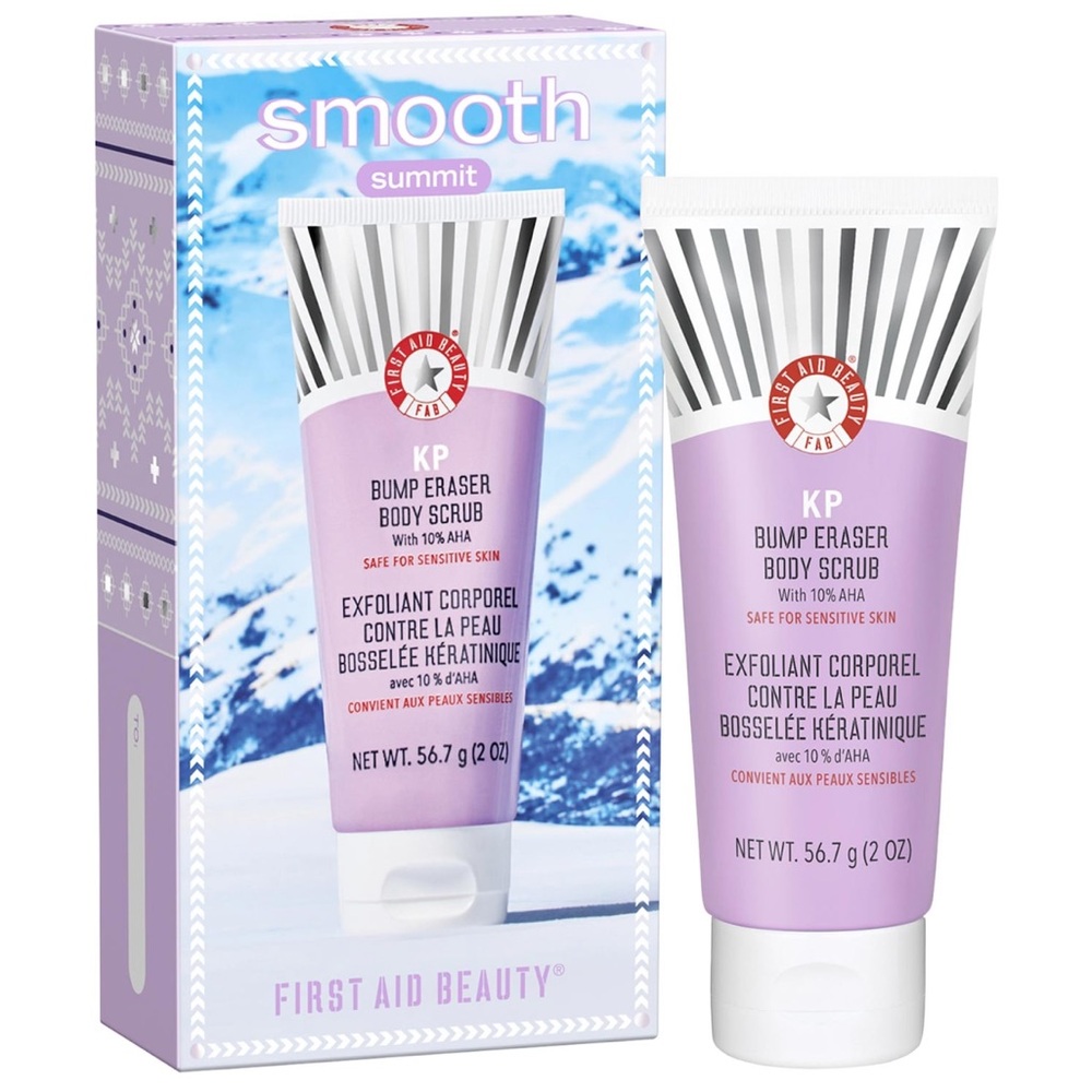 3/ $36 FIRST AID BEAUTY Smooth Summit - KP Bump Eraser Body Scrub (Travel Size)